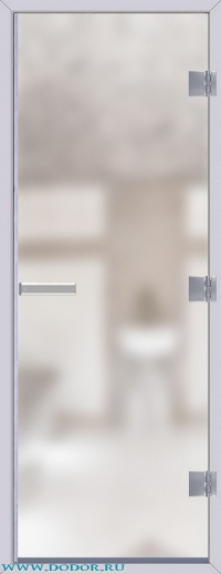 Дверь для сауны Хамам 60G бесцветная матовая