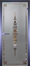 Стеклянная дверь Мирра 0144