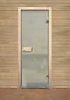 Матовая финская дверь для сауны Narvia