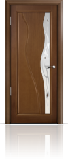 Дверь Мильяна серия Стелла модель Ирэн Палисандр модельное стекло 