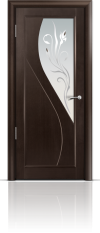 Дверь Мильяна серия Стелла модель Яна Венге модельное стекло 